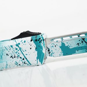 Microtech 1143-1 TQWHBKSPLS Combat Troodon TQ/WH Splatter