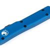 Microtech 148-1BL UTX-70 Black, Blue Aluminum Handles - Image 3