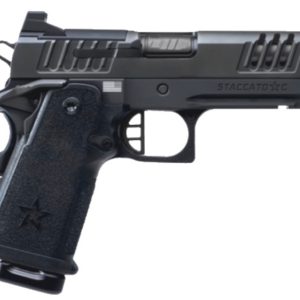 Staccato C Compact Grip Flat Trigger DLC X-Series 4" 9mm