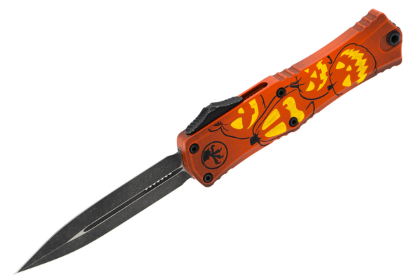 Microtech 1702M-1HWJLS Hera II Mini Jack-O-Lantern