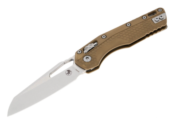 Microtech 210T-10PMDE MSI Stonewash DARK EARTH
