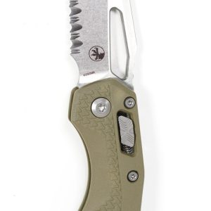 Microtech 210T-11PMOD MSI P/S Stonewash OD Green
