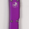 Microtech 148-4VI UTX-70 Satin, Violet Handles - Image 3