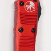 Microtech 238-1RD Troodon Mini Tactical Black, RED Handles - Image 3