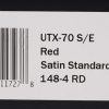 Microtech 148-4RD UTX-70 Satin, RED Handles - Image 5