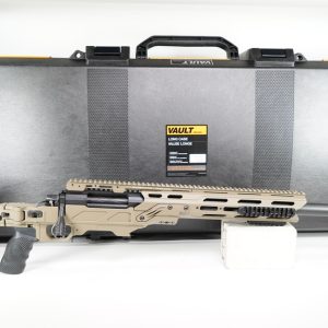 Surgeon Remedy 1581R .338 Lapua Cadex Dual Strike Chassis FDE