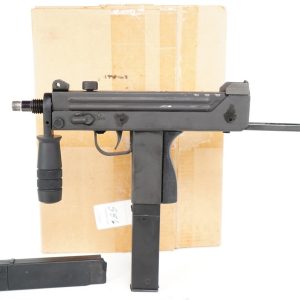 SWD M11 9mm with K Grip and original box with 2 zytel mags