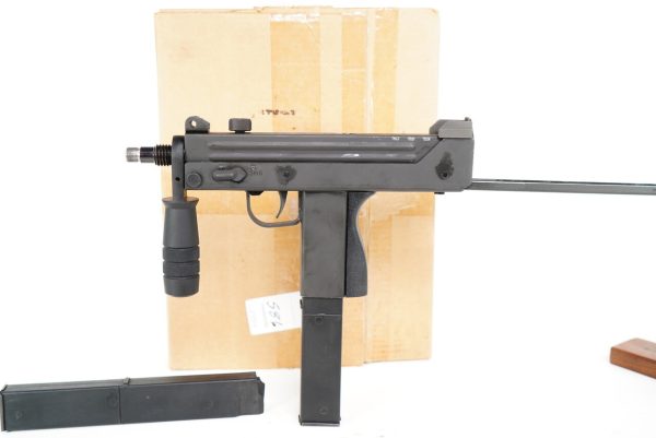 SWD M11 9mm with K Grip and original box with 2 zytel mags