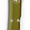 Microtech 120-4OD Ultratech Satin, OD Green Aluminum - Image 3