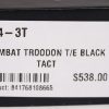 Microtech 144-3T Combat Troodon Serrated Blade, Black Handle - Image 5