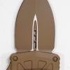 Microtech 157-1CTA Exocet Black, Cerakote Tan Handles - Image 5