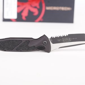 Microtech 161A-2T Socom Elite Tactical BLK Tanto Combo Blade