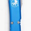 Microtech 120-11APBL Ultratech Apocalyptic Bayonet, Blue Handle - Image 5