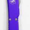 Microtech 149-10PU UTX-70 Stonewash, Purple Handle - Image 5