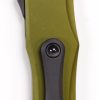 Microtech 702-1OD Hera Black Double Edge, OD Green Handle - Image 3
