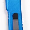Microtech 147-3BL UTX-70 Black Plain/Serrated, Blue Handles - Image 3