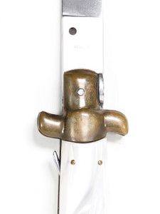 Rostfrei Italian Switchblade  8 5/8  Pearl Lex Grip