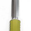 Microtech 225-4OD Dirac Double Edge Satin OD Green - Image 4