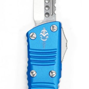 Microtech 819-10BLS Mini Troodon HellHound Blue