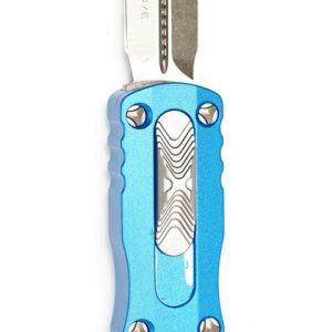 Microtech 225-13BL Dirac Double Edge Bronze & Blue