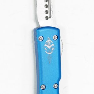 Microtech 419-10BLS UTX-70 Hellhound Blue Handle