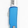 Microtech 419-10BLS UTX-70 Hellhound Blue Handle - Image 2