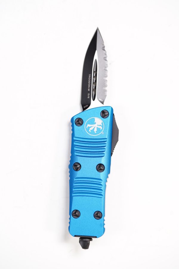 Microtech 238-3BL Troodon Mini D/E Combo Dagger
