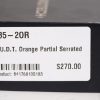 Microtech 135-2OR LUDT Black, Orange Aluminum Handles - Image 5