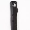 Microtech 233-2T UTX-85 BLK Tanto Combo Blade, BLK Handle - Image 3