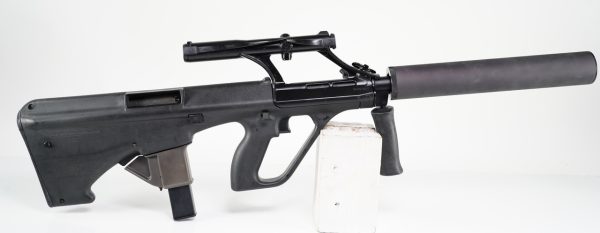 Steyr AUG 9mm Registered Receiver with Suppressor !