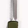 Microtech 232-12APOD UTX-85 Apocalyptic, OD Green Handles - Image 5