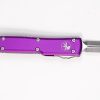 Microtech 147-10VI UTX-70 Stonewashed D/E Dagger, Violet - Image 3