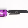 Microtech 148-1VI UTX-70 OTF AUTO Black Blade, Violet Handle - Image 3
