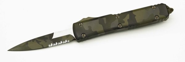 Microtech 120-2OCS Ultratech Bayonet Olive Camo