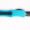 Microtech 702-1TQ Hera Black DLC, Turquoise Handles - Image 3