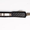 Microtech 206-13CFIS Makora Signature Series BRZ, CF Inlay - Image 5