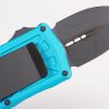 Microtech 157-1TQ Exocet Money Clip Black, Turquoise Handles - Image 5