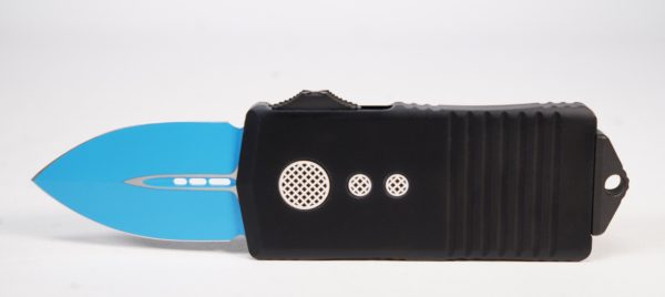 Microtech 157-1JK Jedi Knight Exocet OTF Money Clip Blue
