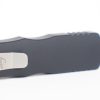 Microtech 225-1 Dirac Black, Black Aluminum Handles - Image 3