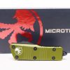 Microtech 238-1OD Mini Troodon D/E OD Green Handle - Image 2