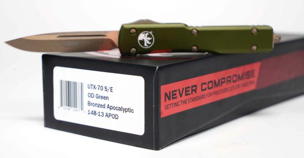 Microtech 148-13APOD UTX-70 Bronze Apocalyptic