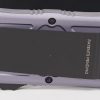 Microtech 157-1GY Exocet Money Clip Black D/E, Gray Handle - Image 3
