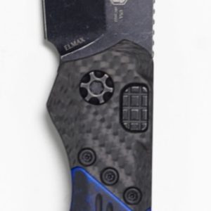 Heretic H100-8A-BRKBLU Wraith Black Tanto