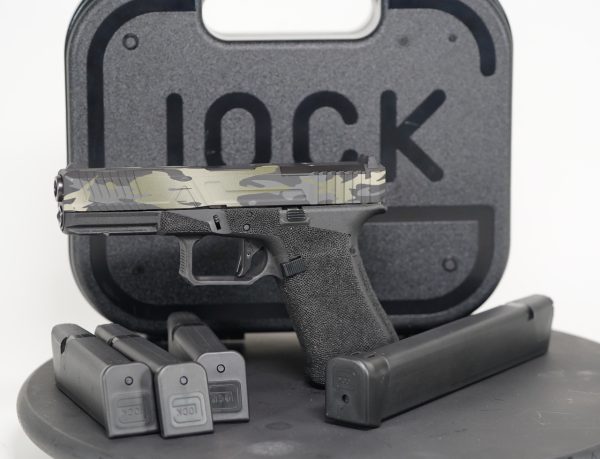 Glock 17 Gen 4 Agency Arms BLK Multi-Cam 9mm. **USED** Free S&H