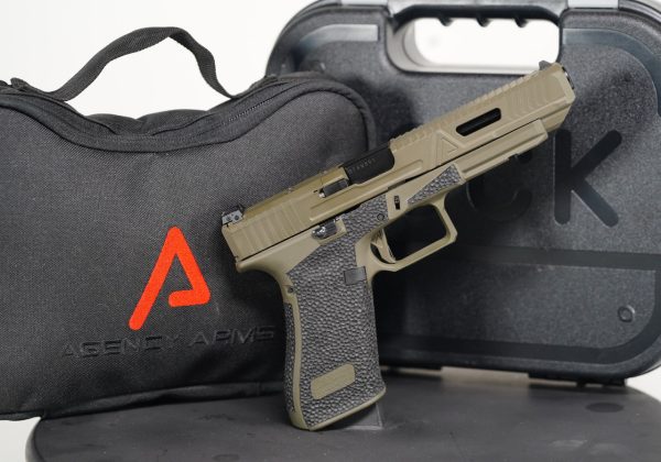Glock 34 Gen 5 Agency Arms  Full Build  OD Green AOS Cut 9mm Free S&H