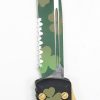 Microtech 121-2SPDS Ultratech Saint Patrick’s Day Green Partial Serrated Single Edge - Image 4
