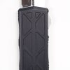 Microtech 157-4 Exocet SATIN Double Edge Blade, BLK Handles - Image 5