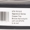 Microtech 147-13 APCPS UTX-70 Signature Series BRZN, Copper - Image 3