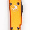 Microtech 147-3OR UTX-70 BLK Plain & Serrated, ORN Handles - Image 5