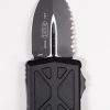 Microtech 157-3T Exocet Black P/S, BLK Handles - Image 3